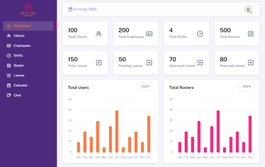 Bloom Web Dashboard